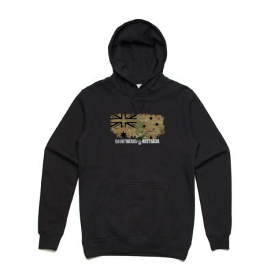 GruntWerks Australia Multi Camo flag Hoodie Thumbnail
