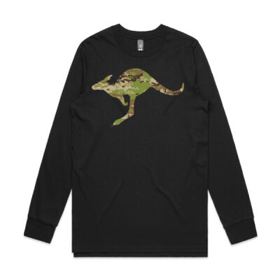 Aussie Camo Skippy Long Sleeve Tshirt Thumbnail