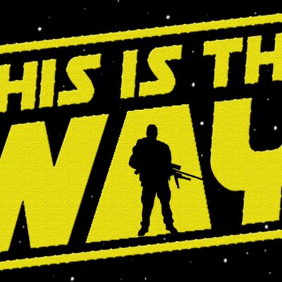 this is the way embossed Thumbnail